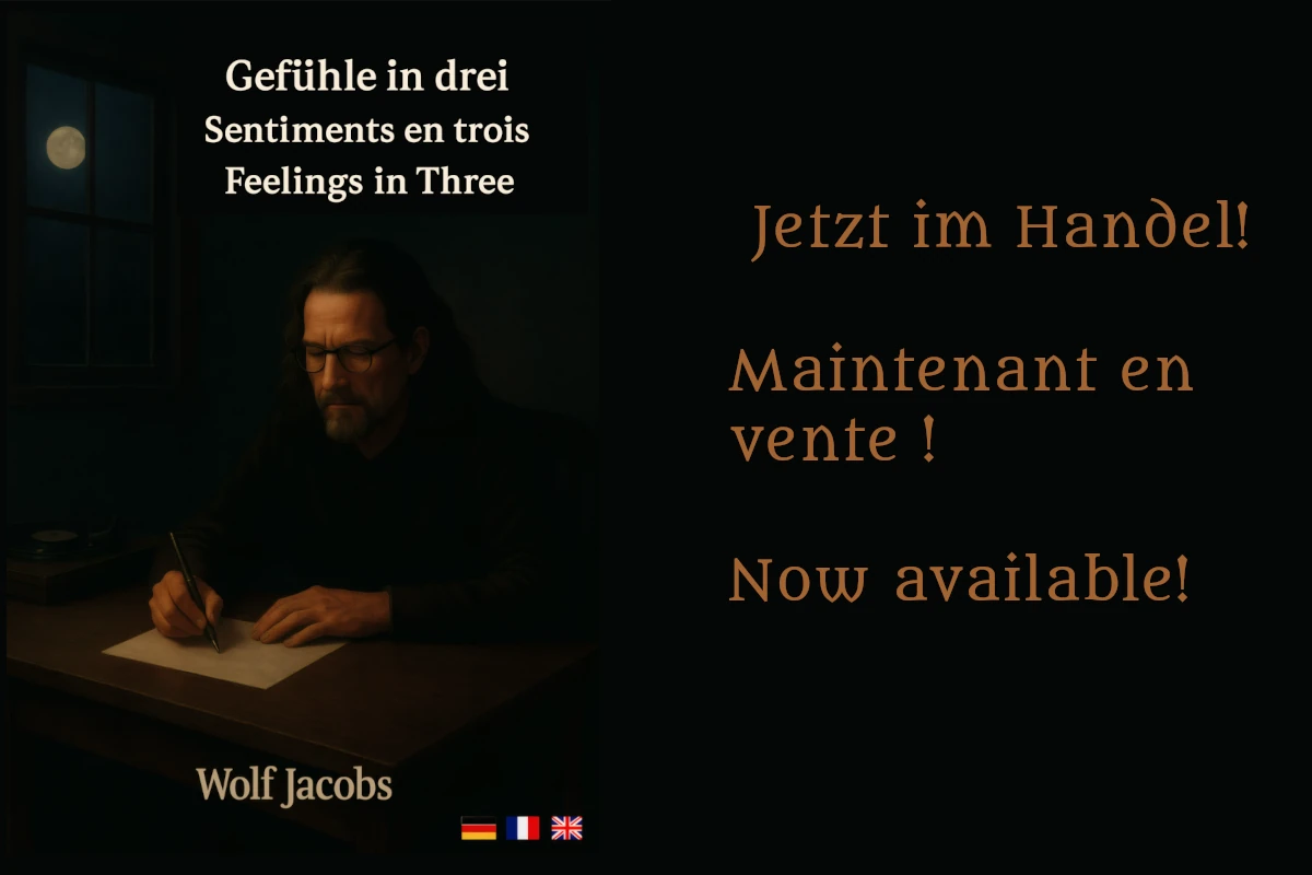 Gefühle in drei - Sentiments en trois - Feeling in Three - now awailabel