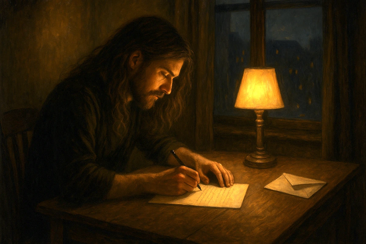 Sehnsuchtsvoller Brief an eine mögliche Liebe